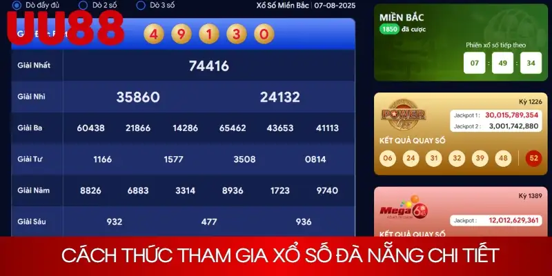 Cách thức tham gia xổ số Đà Nẵng chi tiết đầy đủ nhất