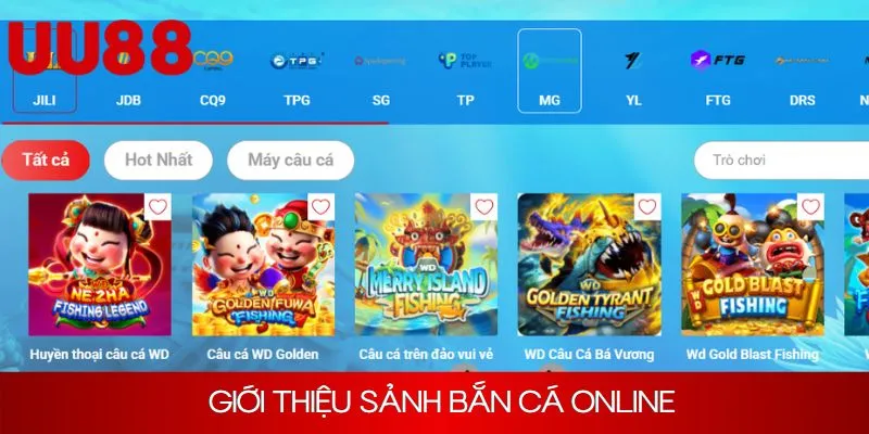 Giới thiệu sảnh bắn cá online
