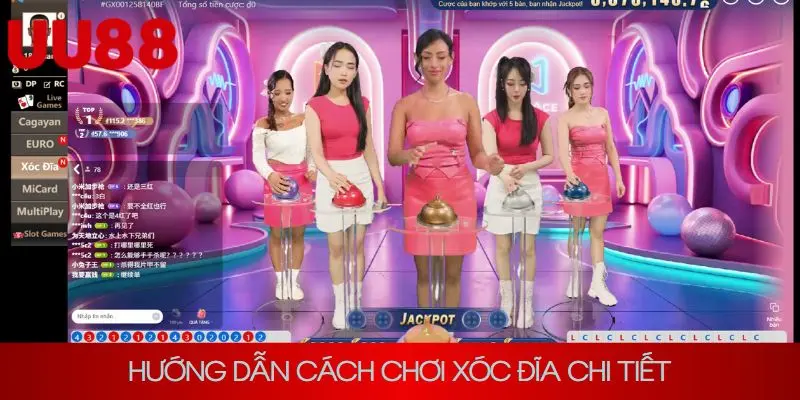 Hướng dẫn cách chơi game xóc đĩa online chi tiết