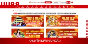 Tổng Hợp Khuyến Mãi Nạp Đầu Hot Nhất Tại Nhà Cái UU88